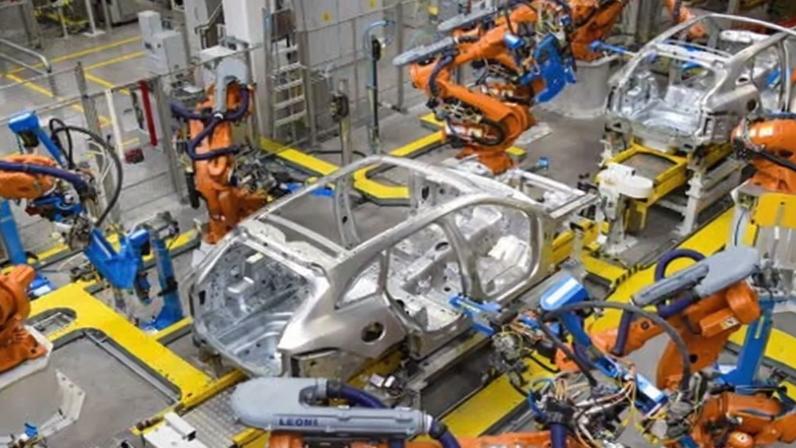 The Jaguar Land Rover facility in Solihull. Hawes called it ‘the toughest year in a generation’.