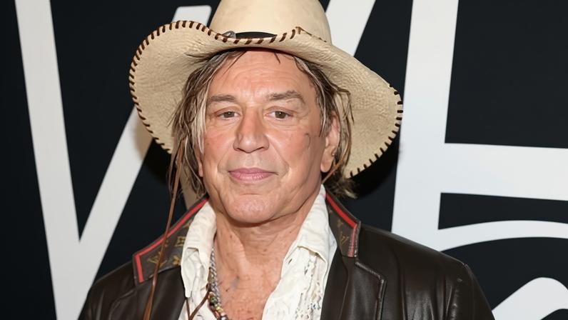 Mickey Rourke at Skybar in West Hollywood, California in 2022. The actor is fundraising money to cover his rent after being issued with an eviction notice due to unpaid rent in December.