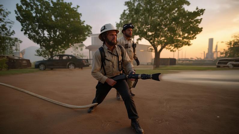 Bombeiros de LA pagaram US$65 mil a firma de PR após incêndio em Palisades