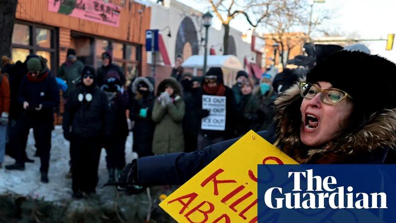 Activists gather outside Target stores in Minneapolis after ICE violently detained two employees.