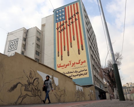 A senior Iranian official said that Iran was ‘preparing itself for a military confrontation, while at the same time making use of diplomatic channels’. Photograph: Abedin Taherkenareh/EPA