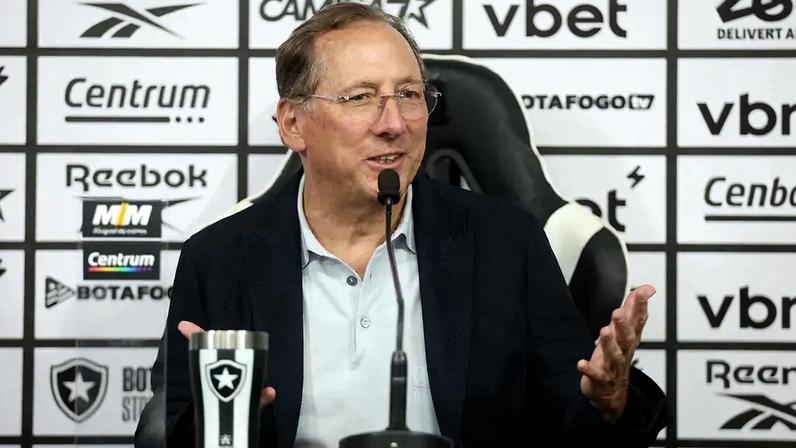 Botafogo tem John Textor como líder da SAF (Foto: Vítor Silva/Botafogo)