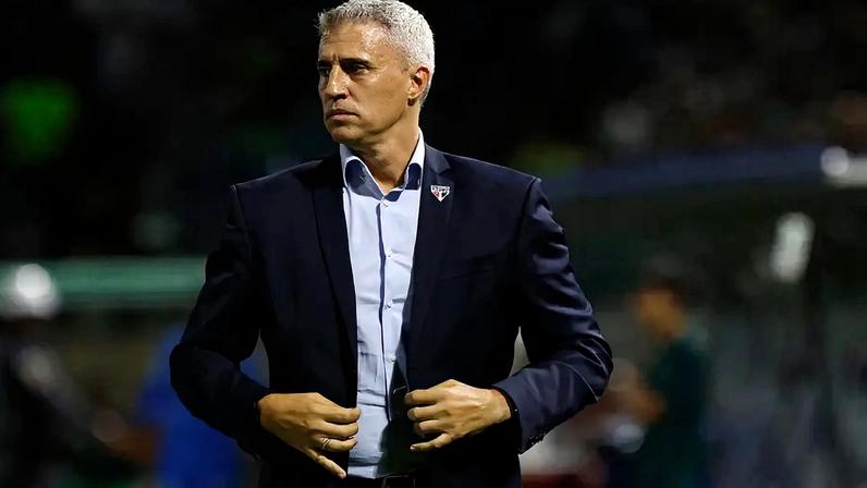 Hernán Crespo, técnico do São Paulo, deu declarações polêmicas nos últimos dias (Foto: Rubens Chiri/Saopaulofc.net)