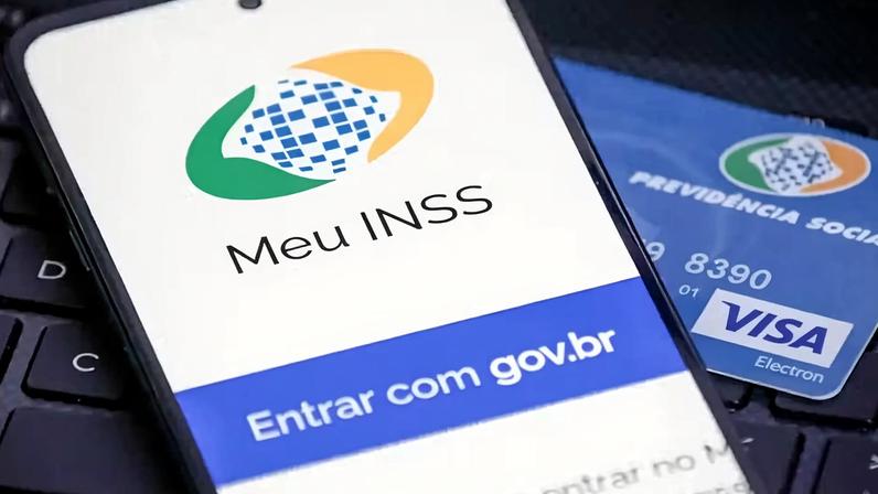 Pedido de adesão é feito pelo aplicativo do INSS — Foto: INSS/Divulgação