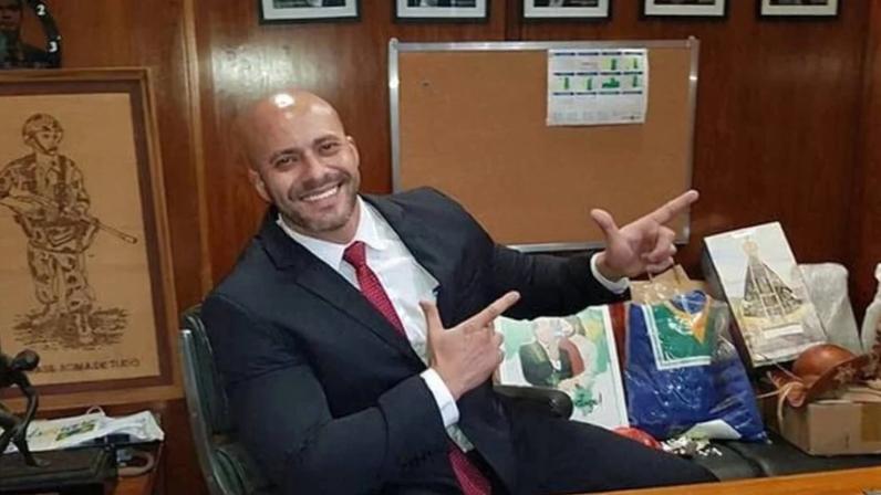 O ex-deputado federal Daniel Silveira. Foto: Reprodução/Redes Sociais