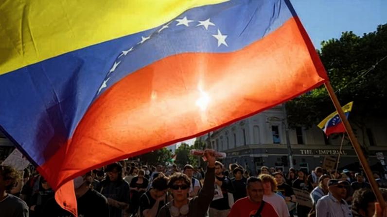 Protestors in Melbourne on Sunday were among those in many Australian cities to condemn the Trump administration’s actions in Venezuela, after news that US forces had forcibly removed Venezuelan president Nicolás Maduro.