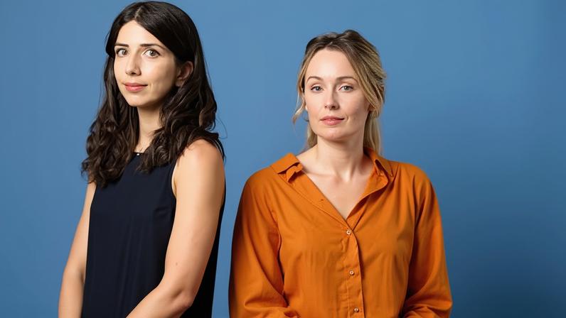 Sirin Kale, left, and Lucy Osborne. ‘We hope that winning this case helps us and other journalists keep telling difficult stories,’ Osborne said.