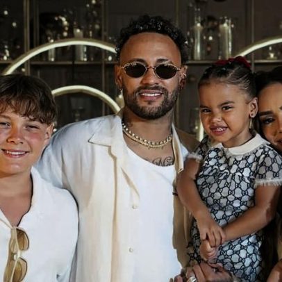 Vestido da filha de Neymar e Bruna Biancardi destaca-se no réveillon