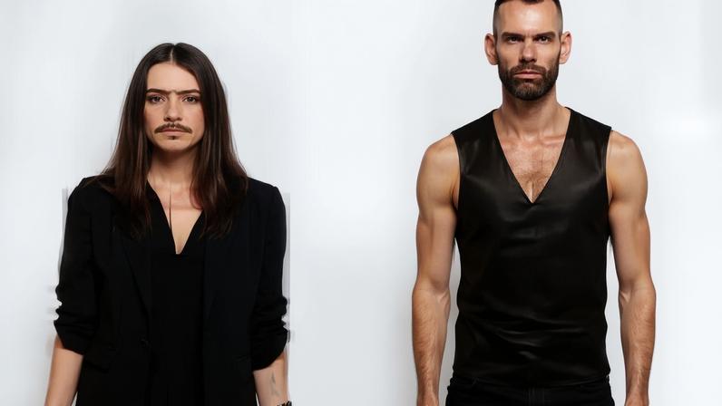 Brian Molko and Stefan Olsdal of Placebo.