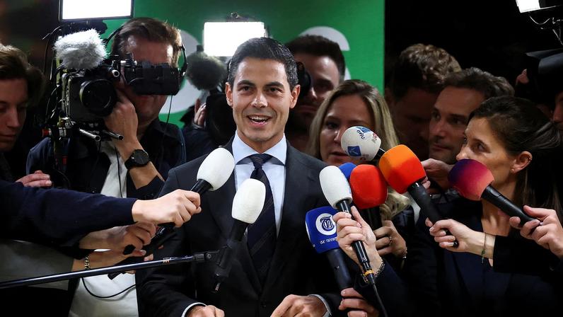 Dutch parliamentary elections, in The Hague