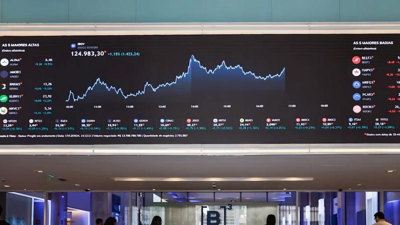 Bolsa brasileira recebeu um fluxo de capital estrangeiro acima de R$ 12 bilhões no mês de janeiro – quase metade do total aportado em todo o ano passado