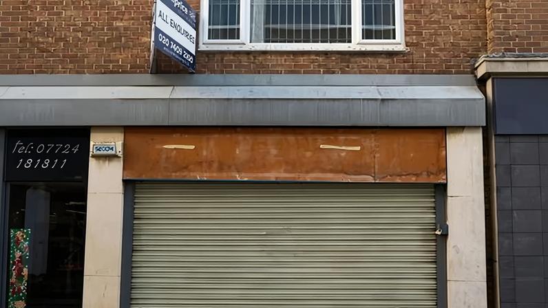 NEWTON AYCLIFFE, 08 December 2025 - Shops on Beveridge Way in Newton Aycliffe, County Durham. Many shop units are abandoned and shuttered and some shopkeepers complain that the London based landlords are charging rents at “London prices”. Christopher Thomond for The Guardian.