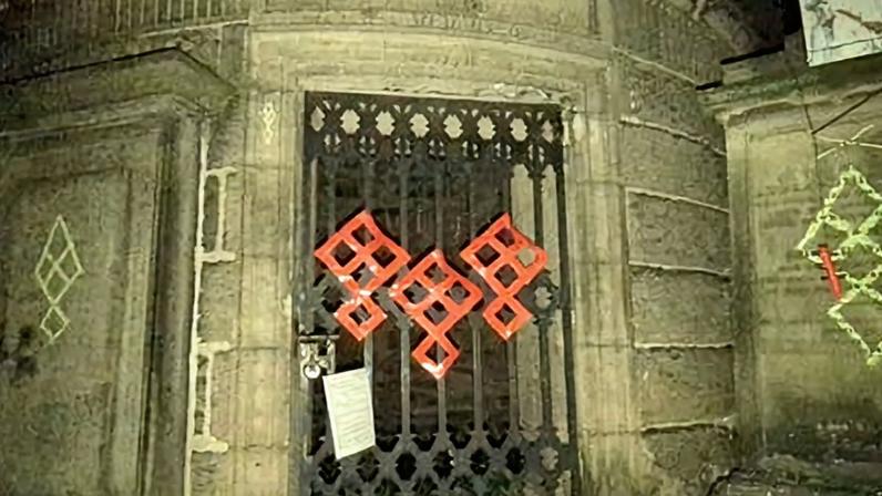 ‘Occult-style paraphernalia’ on the tomb of David Hume.
