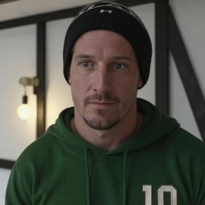 Pai devastado após enchentes arruinarem a casa da família