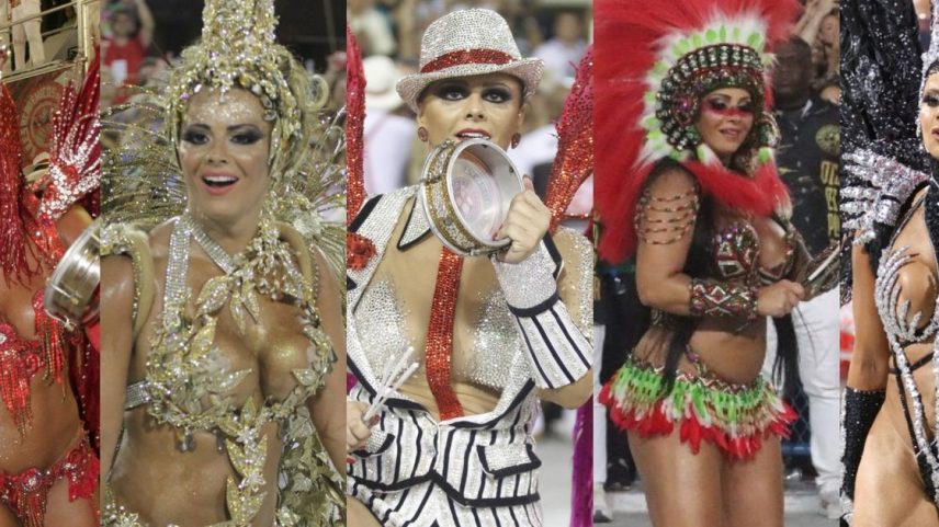 Viviane Araújo antes e depois: 30 fotos mostram transformação da Rainha de Bateria do Salgueiro em 18 anos