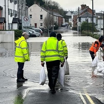 Atrasos e problemas de comunicação na tempestade Chandra; DfI prevê mais chuvas
