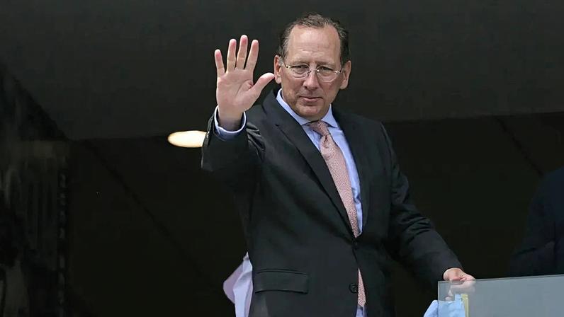 John Textor na CPI da Manipulação de Jogos e Apostas Esportivas do Senado (Foto: Reprodução/TV Senado)