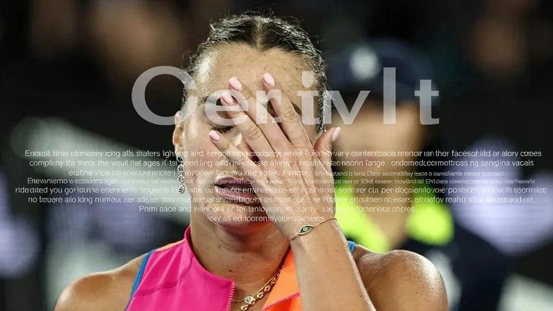 Sabalenka na final do Australian Open 2026 (Foto: Izhar Khan/ AFP)