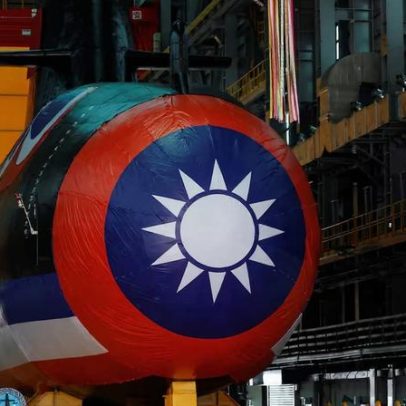 Taiwan conclui primeiro teste subaquático de submarino fabricado nacionalmente
