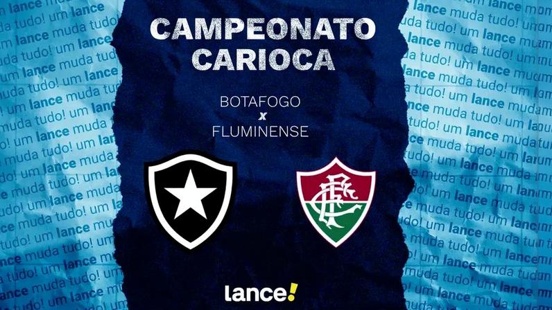 Botafogo x Fluminense pela 5ª rodada do Carioca (Arte: Lance!)