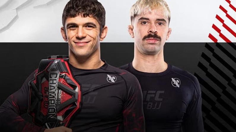UFC BJJ Bantamweight Champion Mikey Musumeci and UFC BJJ 5 Opponent Shay Montague