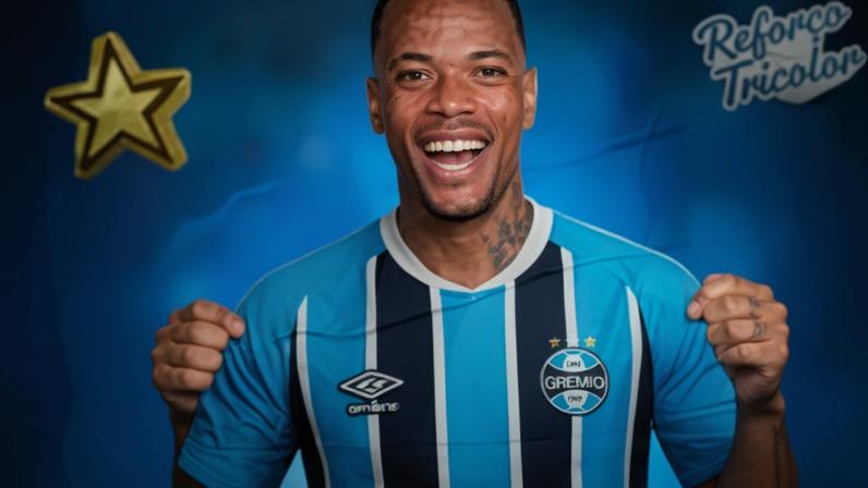 Caio Paulista é o novo reforço do Grêmio