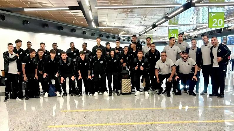 O Ceará já desembarcou para a disputa da Copinha (Foto: divulgação/Ceará SC)