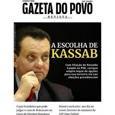 Kassab assume oposição a Lula e Flávio Bolsonaro para 2026