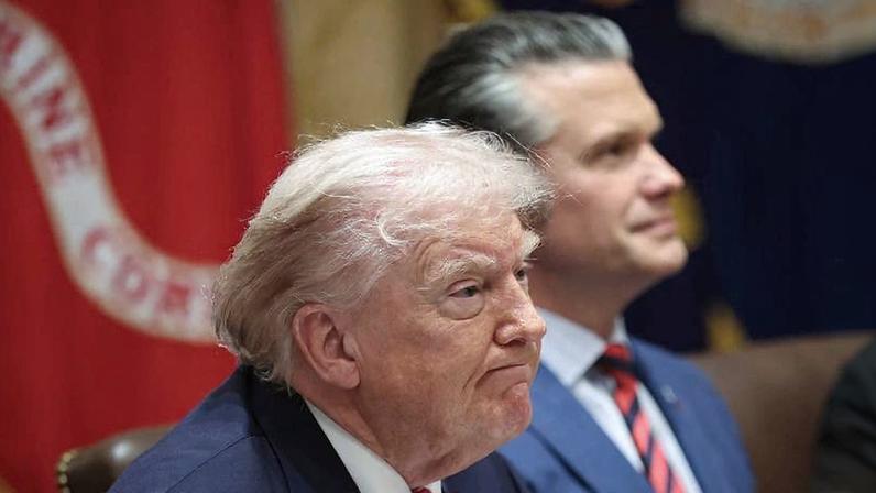 U.S. President Donald Trump attends a cabinet meeting at the White House on Jan. 29. Win McNamee/Getty Images
