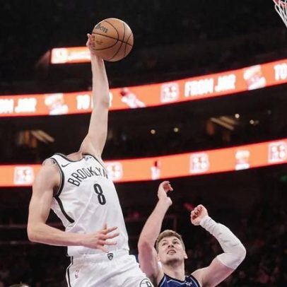 Calouro do Nets, Egor Demin, quebra recorde histórico