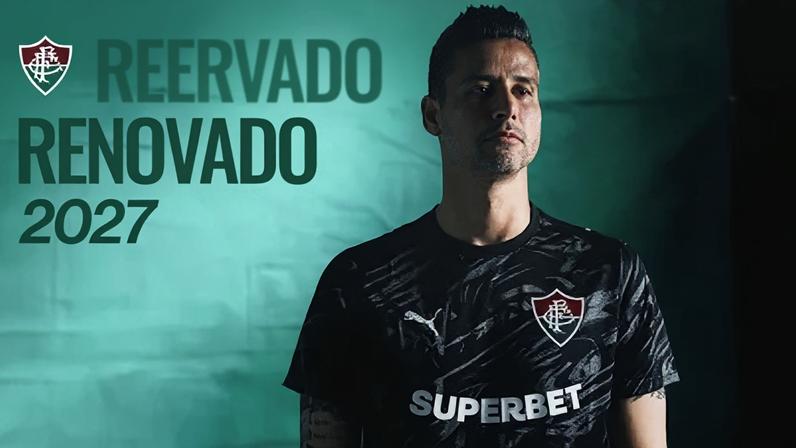 Fábio renovou com o Fluminense até 2027