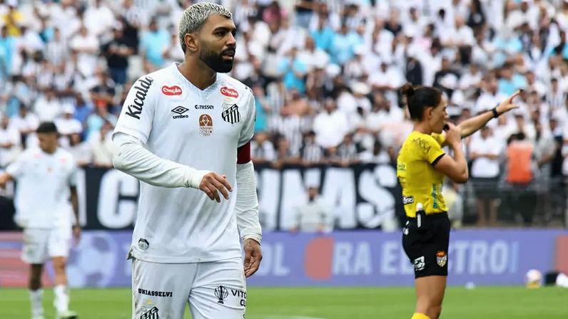 Gabigol será poupado na estreia do Santos no Brasileirão (Foto: Luis Moura/GazetaPress)