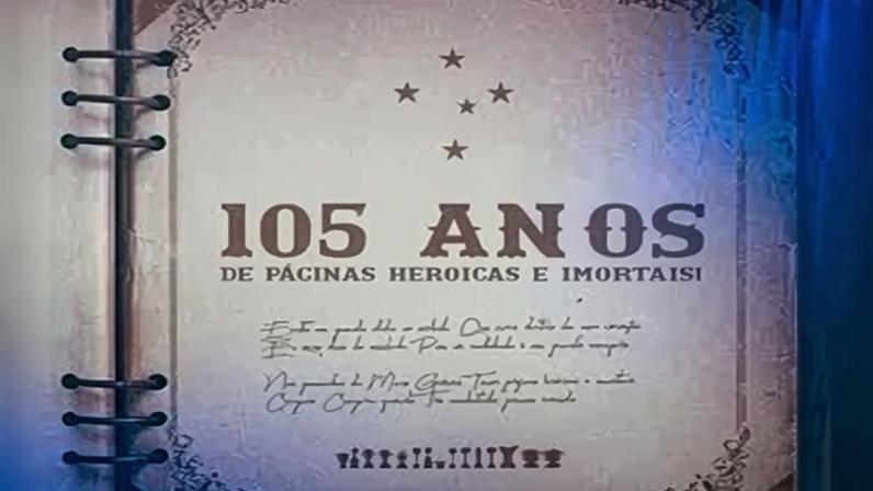 Gabigol homenageia o Cruzeiro pelo aniversário de 105 anos do clube • Reprodução/Instagram