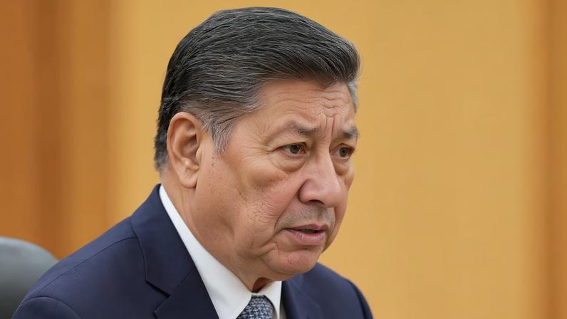 Chinese President Xi Jinping attends a meeting with British Prime Minister Keir Starmer at the Great Hall of the People in Beijing on Jan. 29.