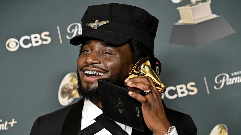 Shaboozey dedicated his Grammy win for Best Country Duo/Group Performance to the "children of immigrants."