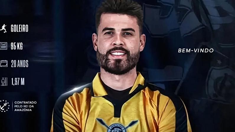 Ivan Quaresma é anunciado no Remo (Arte: Reprodução/Instagram Clube do Remo)
