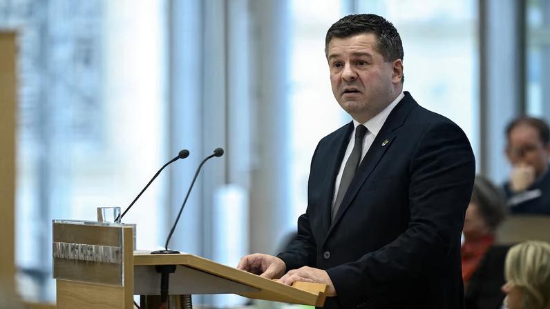 Election of new Saxony-Anhalt premier at the state parliament in Magdeburg