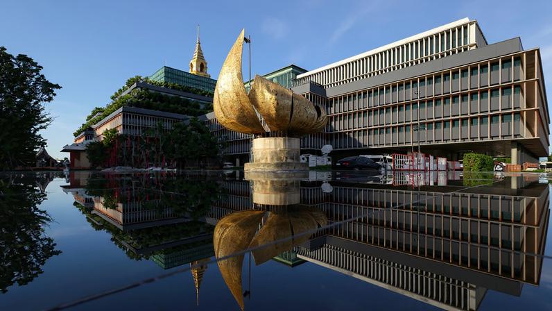 A generic view of Thailand's parliament in Bangkok, Thailand, July 13, 2023. REUTERS/Athit Perawongmetha