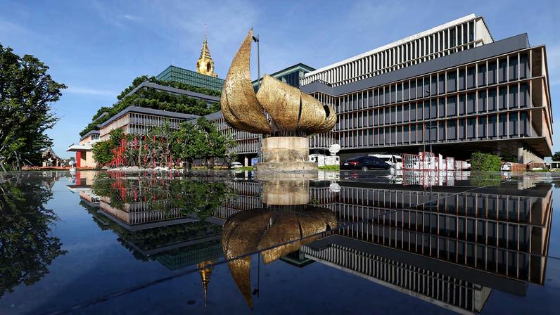 A generic view of Thailand's parliament in Bangkok, Thailand, July 13, 2023. REUTERS/Athit Perawongmetha