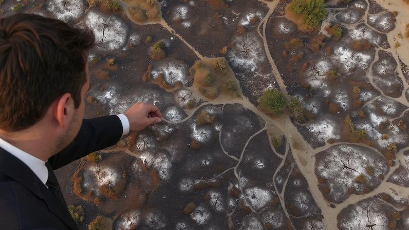 A drone view shows trees burnt by wildfires, in Cholila, in the patagonian province of Chubut, Argentina, January 29, 2026. REUTERS/Gonzalo Keogan