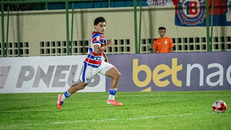 Kauan Rodrigues, que pertence ao Fortaleza, foi emprestado (Foto: Leonardo Moreira/Fortaleza EC)