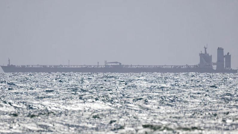 The oil tanker M Sophia, which was seized by the United States, is anchored off the coast of Ponce, Puerto Rico, January 21, 2026. REUTERS/Ricardo Arduengo