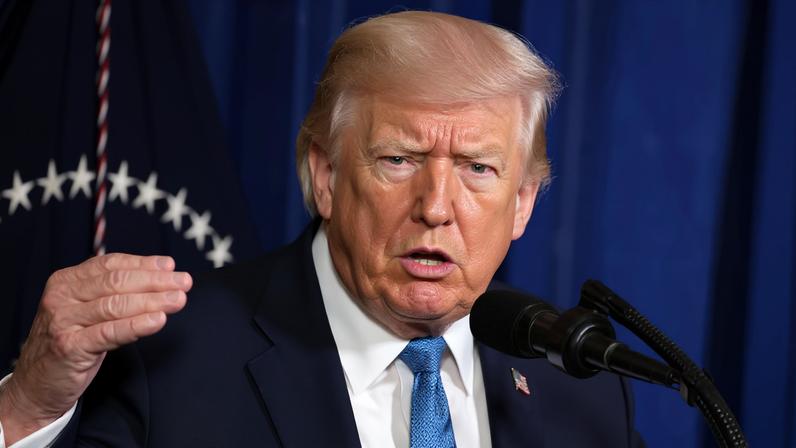 U.S. President Donald Trump speaks during a press conference following a U.S. strike on Venezuela where President Nicolas Maduro and his wife, Cilia Flores, were captured, from Trump's Mar-a-Lago club in Palm Beach, Florida, U.S., January 3, 2026. REUTERS/Jonathan Ernst