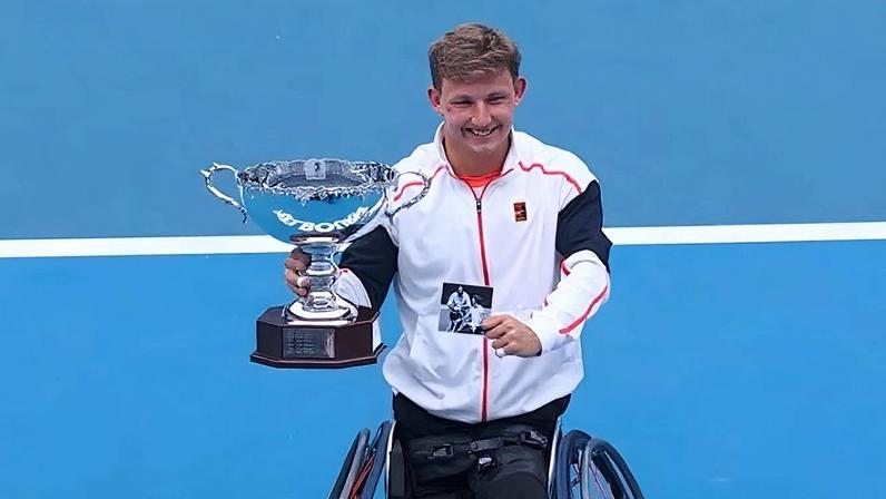 Niels Vink (Foto: Australian Open/ YouTube)
