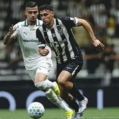 Atlético-MG e Palmeiras empatam em jogo de falhas no Brasileirão