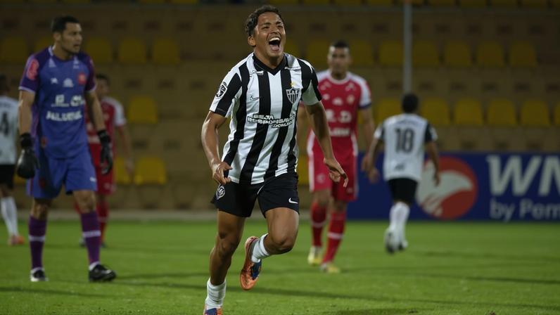 Riquelme marcou o primeiro gol do Galo na estreia da Copinha (Foto: Anderson Romão/ Agif/Gazeta Press)