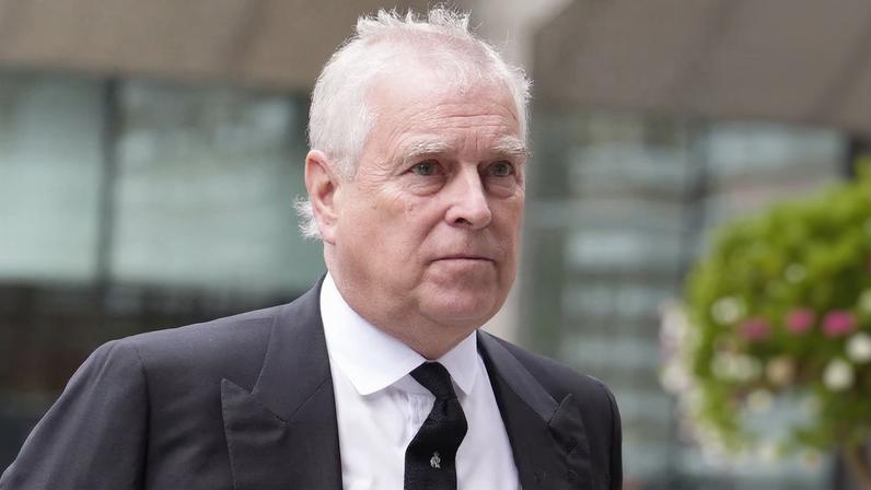 Prince Andrew arriving for the Requiem Mass service for the Duchess of Kent, at Westminster Cathedral, central London, September 16, 2025. Jordan Pettitt/Pool via REUTERS/File Photo