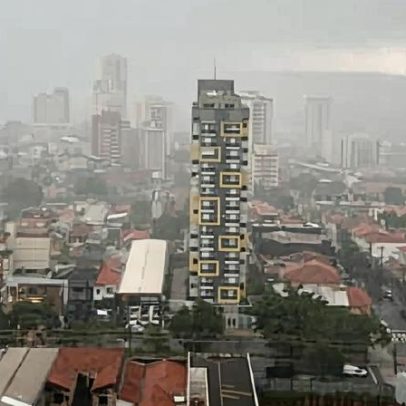 Mais temporais atingem a Grande São Paulo