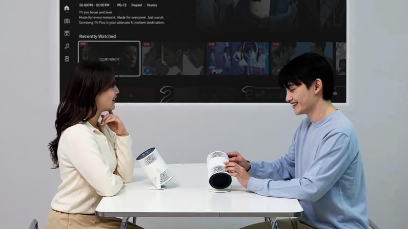 The Freestyle Plus still looks like the original 1080p Freestyle projector.