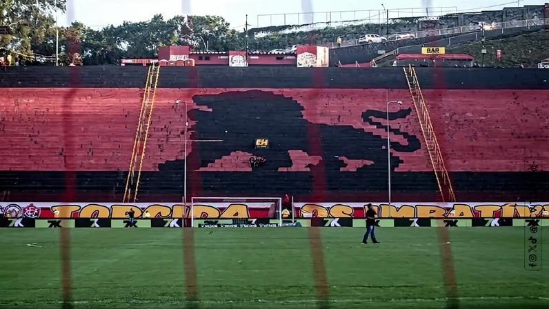 Barradão antes de Vitória x Internacional (Foto: Victor Ferreira / EC Vitória)